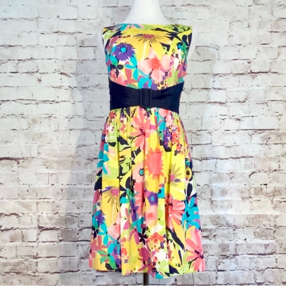 TRINA TURK FLORAL DRESS